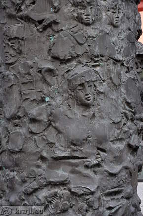 Ljubljana - Monument slowenischen Kriegsfreiwilligen 1912-1918