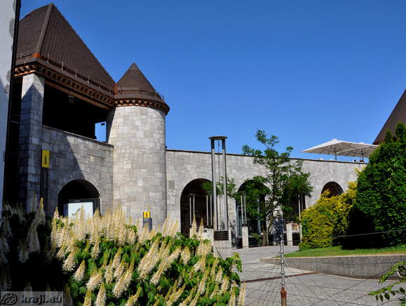 Viewing Terrace beside Erasmus Tower