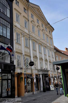 Ljubljana - Mestni trg 24 (Souvan Haus)