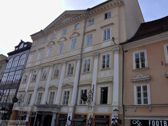 Ljubljana - Mestni trg 24 (Souvan Haus)