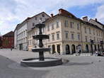 Novi trg (New Square) - Novi trg with a well from 17th century 