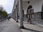 Plecnik's Market - Arcaded galleries at Vodnik Square 