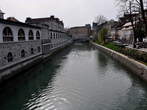 Plecnik's Market - The Ljubljanica River 