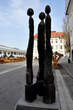 Ljubljana - Skulptur von Frauen Mut