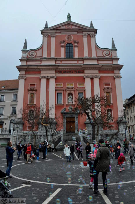 Ljubljana - Chuch der Verkündigung