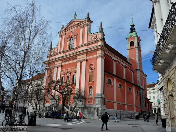 Ljubljana - Chuch der Verkündigung
