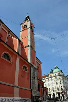 Ljubljana - Chuch der Verkündigung
