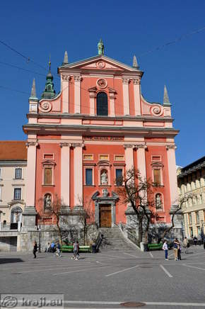 Ljubljana - Chuch der Verkündigung