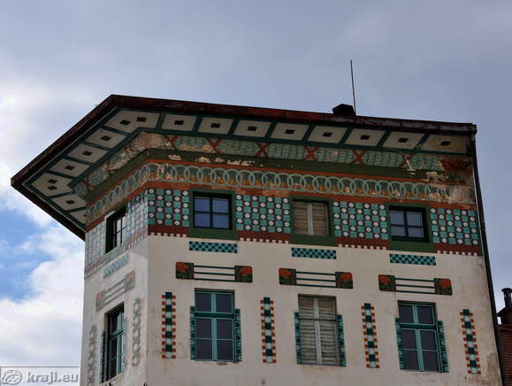 Hauptmannova hiša v secesijskem slogu