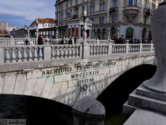 Ljubljana - Drei Brücken