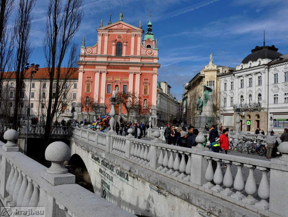 Ljubljana - Drei Brücken