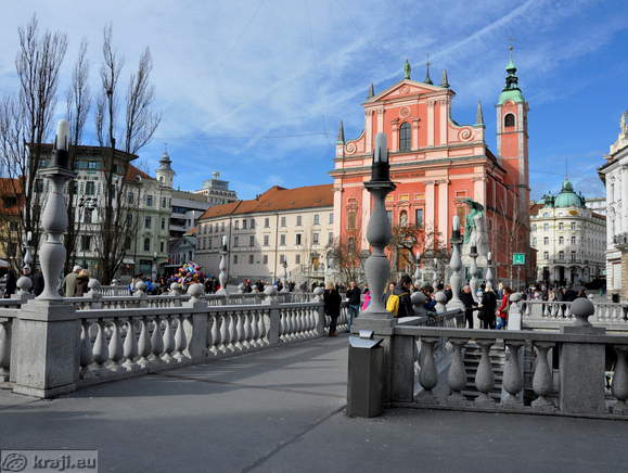 Ljubljana - Drei Brücken