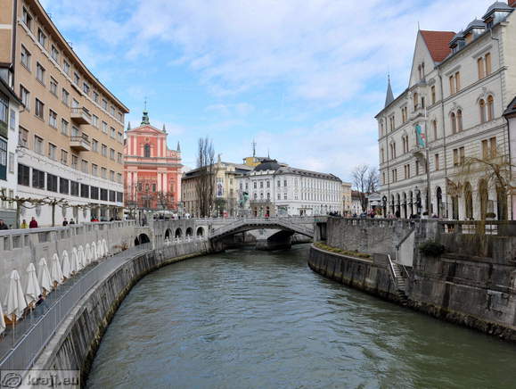 Ljubljana - Fisch Steg