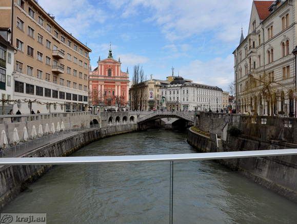 Ljubljana - Fisch Steg