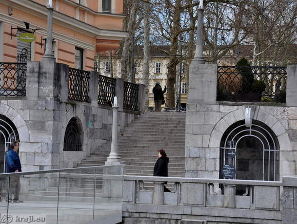 Ljubljana - Fisch Steg