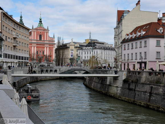 Ljubljana - Fisch Steg