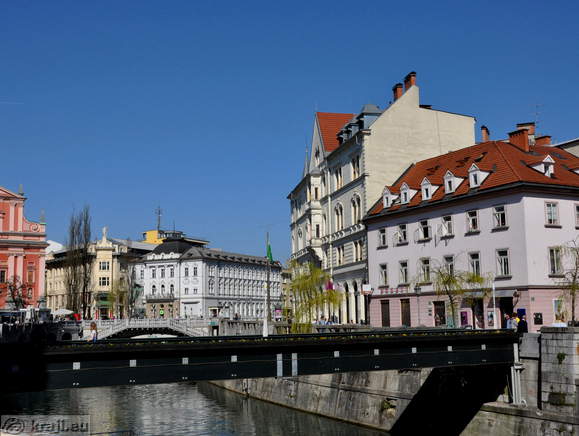 Ljubljana - Fisch Steg