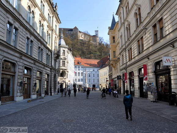 Ljubljana - Stritarjeva ulica (Stritar Street)
