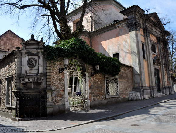Old entrance into the monastery