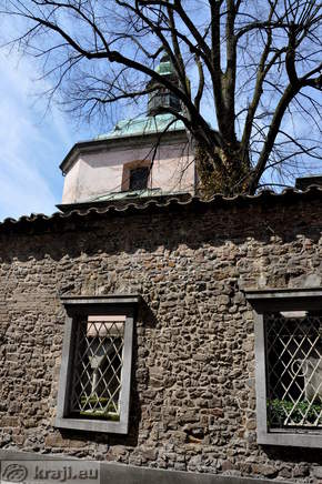 Window that offers view of the lapidary