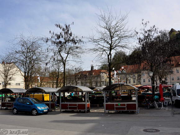 Central Market on Vodnikov trg Square