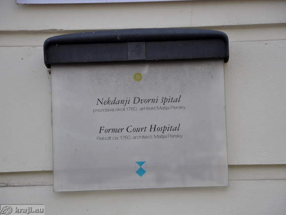 Information board - Former Court Hospital