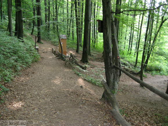 Path of pilgrimage from the shrine of the Sorrow ful Mother of God