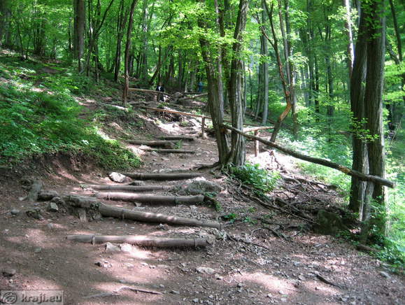 Path over lowe kitchen to the Smarna gora Hill