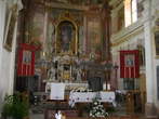 Church of Mother of God - Altar of the church on Smarna gora Hill 