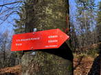 Vrh Staneta Kosca - Rasica - Direction sign for Vrh Staneta Kosca 