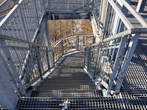 Vrh Staneta Kosca - Rasica - Stairs at the top of the tower 