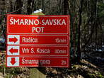 Vrh Staneta Kosca - Rasica - Smartno-Sava Trail - Rasica, Vrh Staneta Kosca, Smarna gora 