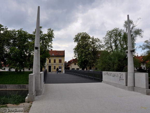 Hradeckega most v Ljubljani
