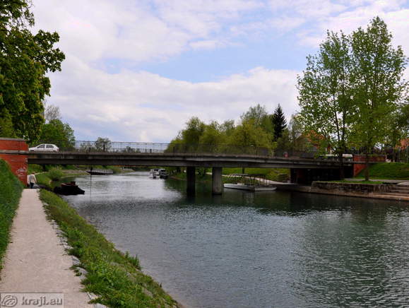 Ljubljana - Brücke von Prule