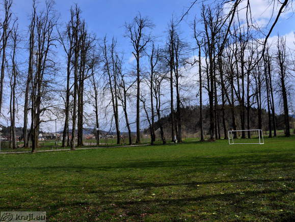 Logatec - Grajski park Vitez (Schloss Park)