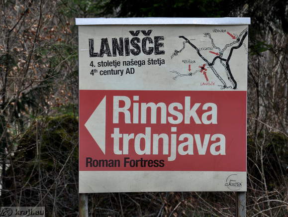Rimska trdnjava - Lanišče