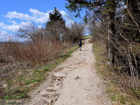 Path to Sekirica Hill