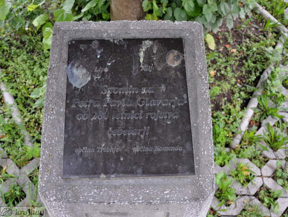 Remembrance of Peter Pavel Glavar