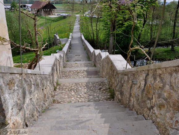 Pogled nazaj na smer prihoda