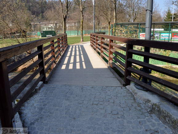 Bridge over the Psata Brook near Trdinov trg