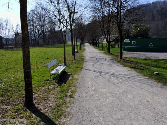 Stare promenade in Menges