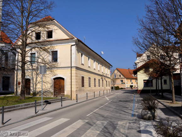 Lokacija hiše, kjer se je rodil Franc Jelovšek