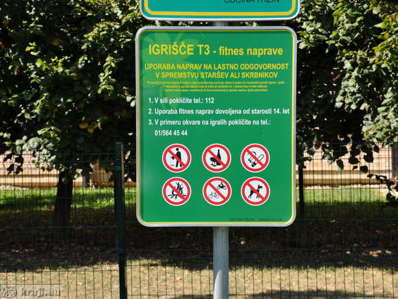 Playground T3 - Fitness equipments