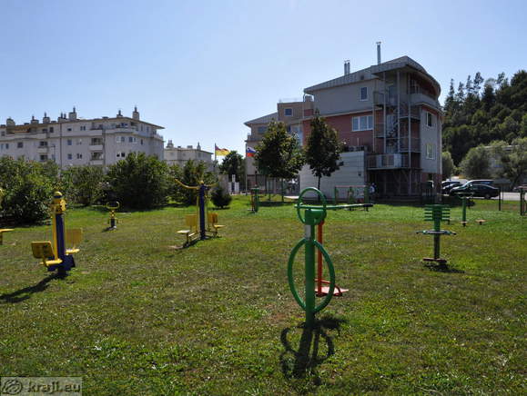 Outdoor fitness in Trzin