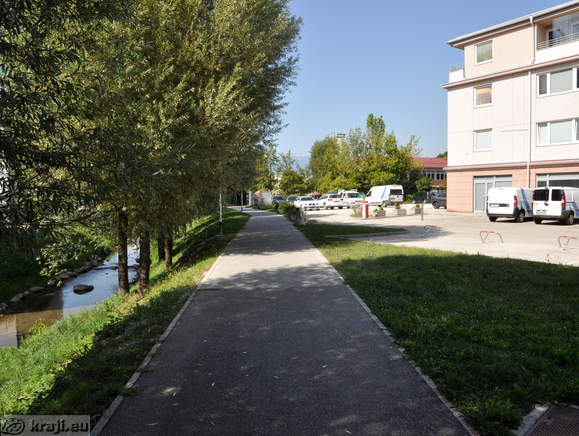 Path near the Ivan Hribar Centre