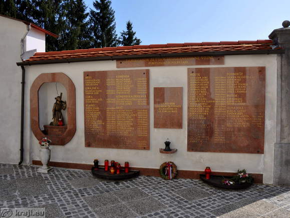 Spominska plošča zamolčanim žrtvam druge svetovne vojne