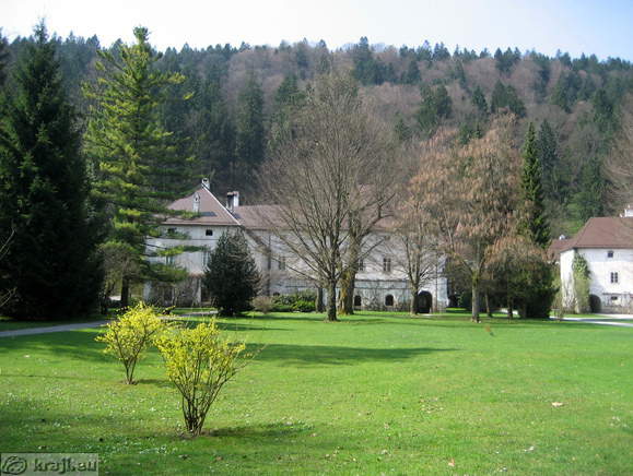 Castle park in Bistra