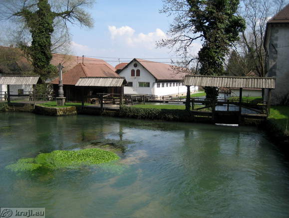 Grajski izvir (Castle spring) in Bistra