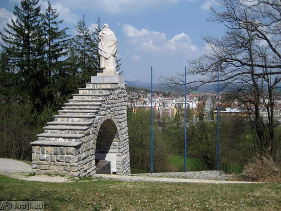 View of Vrhnika with Trzaska Street