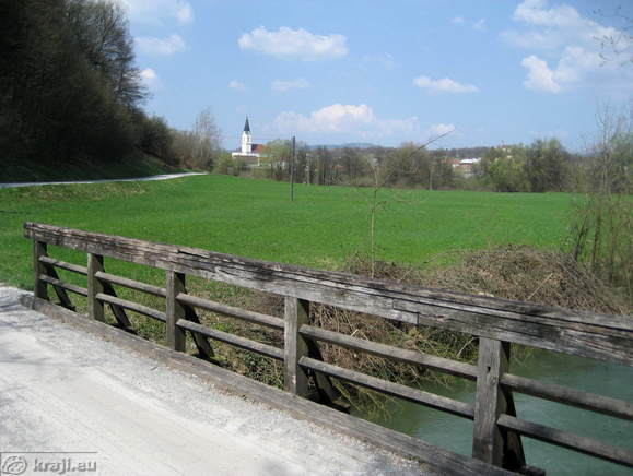 View of the Church of St. Peter in Vrhnika 